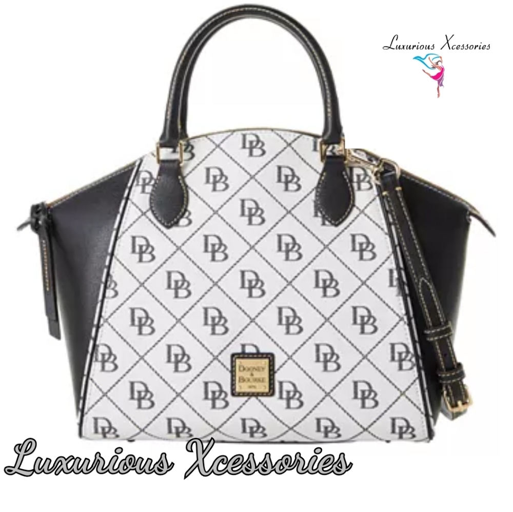 💞NWT Dooney & Bourke Syndney Signature Satchel💞